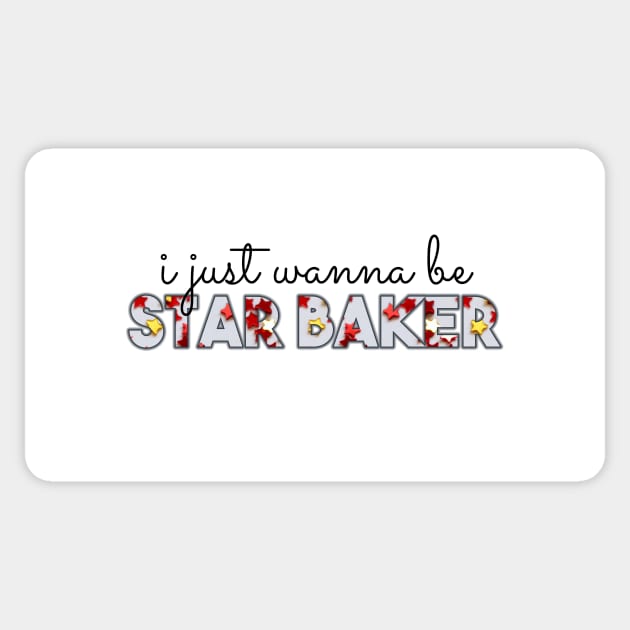 Great British Baking Show/Great British Bake-Off ultimate praise: Star Baker Sticker by victoriaarden